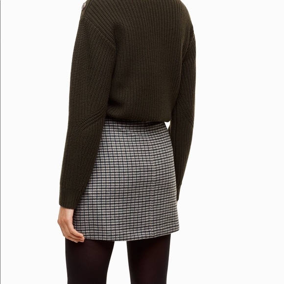 Wilfred Dresses & Skirts - Wilfred plaid wool skirt - 4